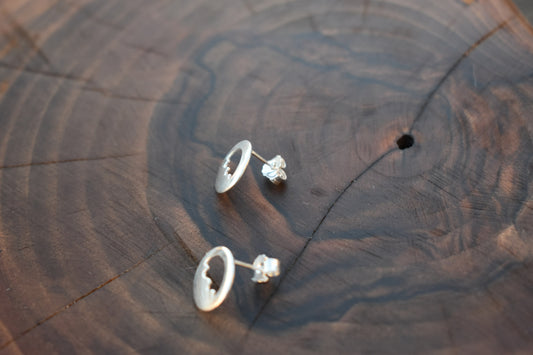 Boucles d'oreilles en argent - Collection "Oceanis"